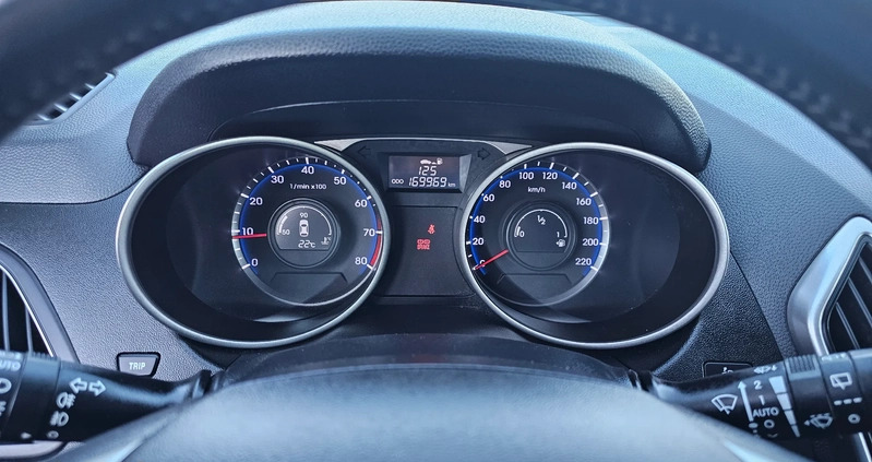 Hyundai ix35 cena 45800 przebieg: 168000, rok produkcji 2013 z Przasnysz małe 631